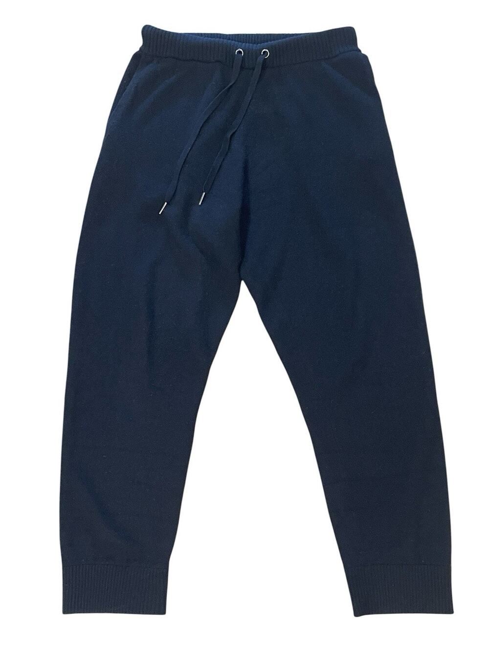 NakedCashmere Women’s Black 100% Cashmere Jogger Pants / Size Large